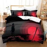 Load image into Gallery viewer, Naruto Kurama Akatsuki Cosplay Bedding Set Quilt Duvet Cover Bed Sets