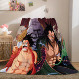 Charger l&#39;image dans la visionneuse de la galerie, ONE PIECE Cosplay flanelle polaire jeter couverture Wrap sieste couette couverture