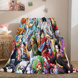 Charger l&#39;image dans la visionneuse de la galerie, ONE PIECE Cosplay flanelle polaire jeter couverture Wrap sieste couette couverture