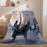 Load image into Gallery viewer, ONE PIECE Cosplay Flannel Fleece Throw Blanket Wrap Nap Quilt Blanket