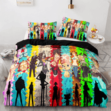 Charger l&#39;image dans la visionneuse de la galerie, Ensemble de literie One Piece Cosplay couette housses de couette ensembles de draps