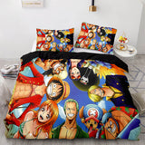 Charger l&#39;image dans la visionneuse de la galerie, Ensemble de literie One Piece Cosplay couette housses de couette ensembles de draps