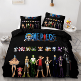 Charger l&#39;image dans la visionneuse de la galerie, Ensemble de literie One Piece Cosplay couette housses de couette ensembles de draps