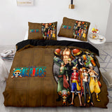 Load image into Gallery viewer, One Piece Cosplay Bedding Set Soft Quilt Cover