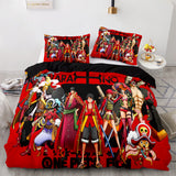 Load image into Gallery viewer, One Piece Cosplay Bedding Set Soft Quilt Cover