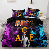 Load image into Gallery viewer, One Piece Cosplay Bedding Set Soft Quilt Cover