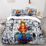 Load image into Gallery viewer, One Piece Cosplay Bedding Set Soft Quilt Cover