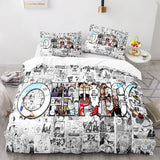 Charger l&#39;image dans la visionneuse de la galerie, Ensemble de literie One Piece Kids UK Ensemble de draps de lit avec housse de couette douce