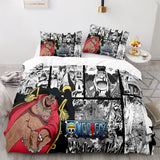 Charger l&#39;image dans la visionneuse de la galerie, Ensemble de literie One Piece Kids UK Ensemble de draps de lit avec housse de couette douce