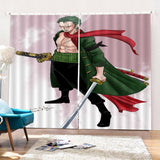 Charger l&#39;image dans la visionneuse de la galerie, One Piece Rideaux Cosplay Rideaux de fenêtre occultants pour décorations de chambre