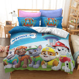 Load image into Gallery viewer, PAW Patrol Season 1 Cosplay Bedding Set Quilt Duvet Cover Bed Sets