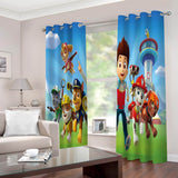 Load image into Gallery viewer, Paw Patrol Curtains Cosplay Blackout Window Drapes for Room Decoration