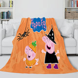 Load image into Gallery viewer, Peppa Pig Blanket Flannel Fleece Throw Cosplay Blanket Christmas Gift