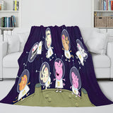 Load image into Gallery viewer, Peppa Pig Blanket Flannel Fleece Throw Cosplay Blanket Kids Present