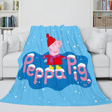 Load image into Gallery viewer, Peppa Pig Blanket Flannel Fleece Throw Cosplay Blanket Kids Present