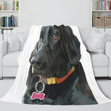 Load image into Gallery viewer, Pet Puppy Dog Flannel Fleece Blanket Bedding Blanket for All Seasons