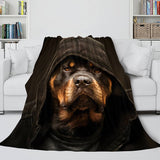 Load image into Gallery viewer, Pet Puppy Dog Flannel Fleece Blanket Bedding Blanket for All Seasons