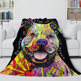 Load image into Gallery viewer, Pet Puppy Dog Flannel Fleece Blanket Bedding Blanket for All Seasons