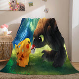 Load image into Gallery viewer, Pokemon Pikachu Flannel Fleece Blanket