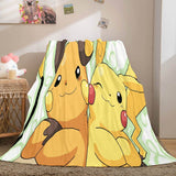 Load image into Gallery viewer, Pokemon Pikachu Flannel Fleece Blanket