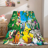 Load image into Gallery viewer, Pokemon Pikachu Flannel Fleece Blanket