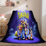 Load image into Gallery viewer, Pokemon Pikachu Flannel Fleece Blanket Throw Wrap Nap Quilt Blanket