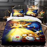 Load image into Gallery viewer, Princess Snow White Cinderella Belle Bedding Set Quilt Duvet Cover Sets