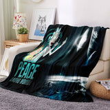 Load image into Gallery viewer, Rick and Morty Blanket Flannel Throw Room Decoration