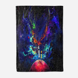 Load image into Gallery viewer, Rick and Morty Pattern Blanket Flannel Throw Room Decoration