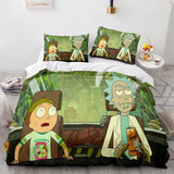 Load image into Gallery viewer, Rick and Morty Season 5 Bedding Set Quilt Duvet Cover Bedding Sets