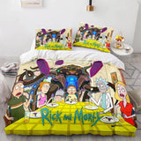 Load image into Gallery viewer, Rick and Morty Season 5 Bedding Set Quilt Duvet Cover Bedding Sets