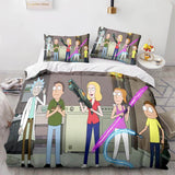 Load image into Gallery viewer, Rick and Morty Season 5 Bedding Set Quilt Duvet Cover Bedding Sets