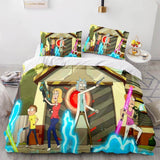 Load image into Gallery viewer, Rick and Morty Season 5 Bedding Set Quilt Duvet Cover Bedding Sets