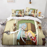 Load image into Gallery viewer, Rick and Morty Season 5 Bedding Set Quilt Duvet Cover Bedding Sets