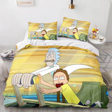 Load image into Gallery viewer, Rick and Morty Season 5 Bedding Set Quilt Duvet Covers Bedding Sets