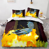 Load image into Gallery viewer, Rick and Morty Season 5 Bedding Set Quilt Duvet Covers Bedding Sets