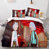 Load image into Gallery viewer, Rick and Morty Season 5 Bedding Set Quilt Duvet Covers Bedding Sets