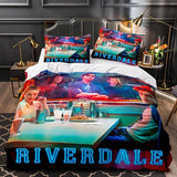 Charger l&#39;image dans la visionneuse de la galerie, Riverdale Cosplay UK ensemble de literie housses de couette ensembles de draps de lit