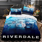 Charger l&#39;image dans la visionneuse de la galerie, Riverdale Cosplay UK ensemble de literie housses de couette ensembles de draps de lit