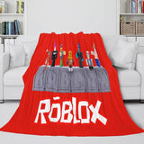 Load image into Gallery viewer, Roblox Bedding Flannel Fleece Blanket Dunelm Quilt Wrap Nap Blankets