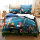 Load image into Gallery viewer, Roblox Cosplay Kids Bedding Set Quilt Duvet Covers Christmas Bed Sets