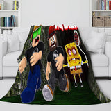 Load image into Gallery viewer, Roblox Flannel Fleece Blanket