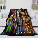 Load image into Gallery viewer, Roblox Flannel Fleece Blanket