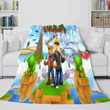 Load image into Gallery viewer, Roblox Flannel Fleece Blanket