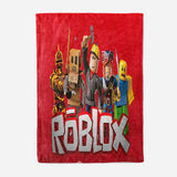 Load image into Gallery viewer, Roblox Pattern Blanket Flannel Throw Room Decoration