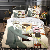 Charger l&#39;image dans la visionneuse de la galerie, SPY × FAMILY Parure de lit Housse de couette Housse de couette Ensembles de draps Décoration de la chambre