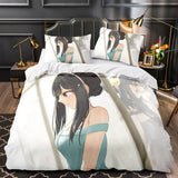 Charger l&#39;image dans la visionneuse de la galerie, SPY × FAMILY Ensemble de literie Quilt Housse de couette Draps de lit pour la décoration de la chambre