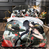 Charger l&#39;image dans la visionneuse de la galerie, SPY × FAMILY Ensemble de literie Quilt Housse de couette Draps de lit pour la décoration de la chambre