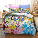 Load image into Gallery viewer, Sailor Moon Cosplay Bedding Set Quilt Covers