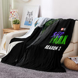 Charger l&#39;image dans la visionneuse de la galerie, She Hulk Couverture Flanelle Polaire Couverture Jeter Cosplay Couverture Chambre Décoration